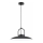 Suspension sur câble HATTORI 1xE27/15W/230V noire