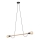 Suspension sur câble HELIX 2xE27/15W/230V noir/beige