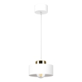 Suspension sur câble IGNIA 1xE27/60W/230V blanche
