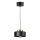Suspension sur câble IGNIA 1xE27/60W/230V, noire