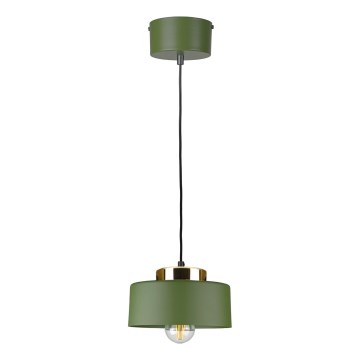 Suspension sur câble IGNIA 1xE27/60W/230V vert