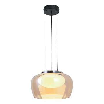 Suspension sur câble INSIEME 1xGX53/10W/230V beige fumé