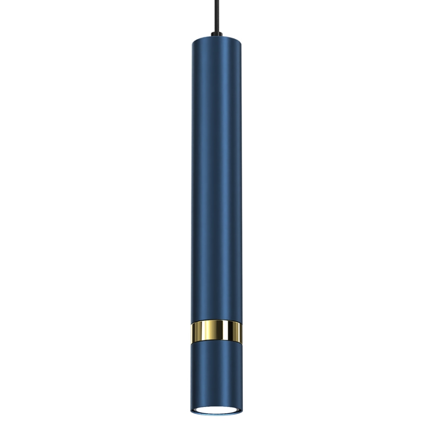 Suspension sur câble JOKER 1xGU10/25W/230V bleu/doré
