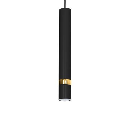 Suspension sur câble JOKER 1xGU10/25W/230V noir/doré
