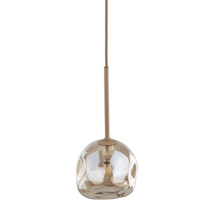 Suspension sur câble LAVA 1xG9/8W/230V beige / beige fumé