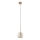 Suspension sur câble LAVA 1xG9/8W/230V beige/fumé beige