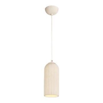 Suspension sur câble LAVINA 1xE27/35W/230V, crème