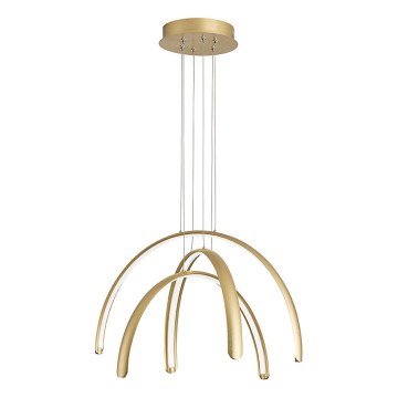 Suspension sur câble LED MEGAN LED/41W/230V dorée