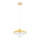 Suspension sur câble LITO 1xE27/15W/230V jaune