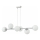 Suspension sur câble MADDIE 5xE14/5W/230V chrome brillant