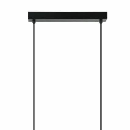 Suspension sur câble MADDIE 5xE14/5W/230V noire