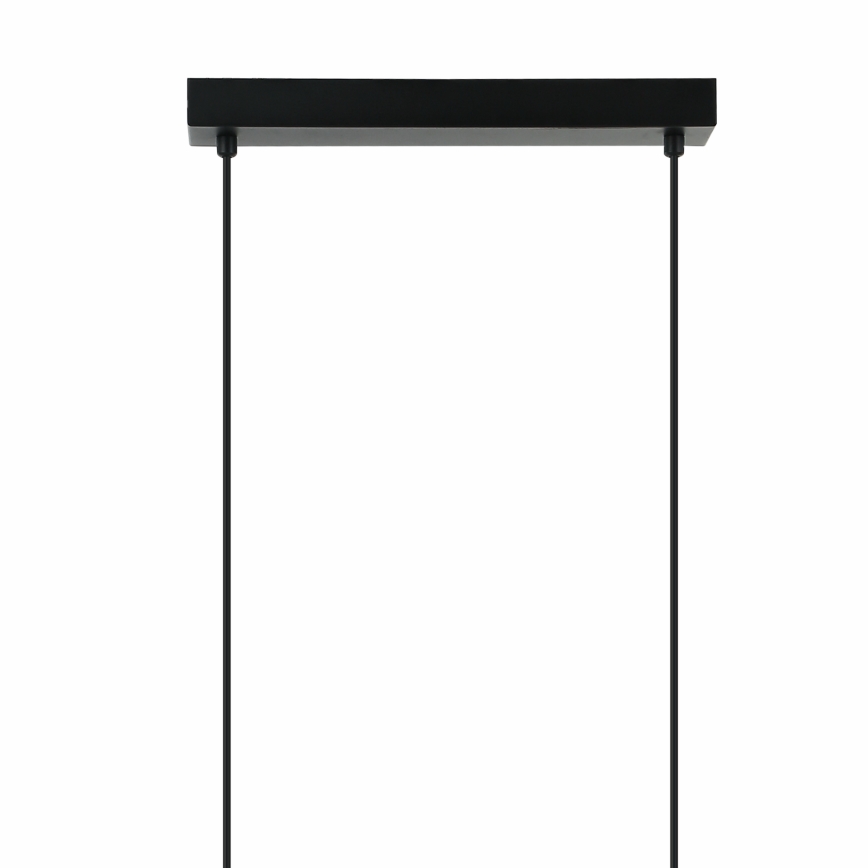 Suspension sur câble MADDIE 5xE14/5W/230V noire