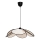 Suspension sur câble MARGARET 1xE27/40W/230V noir/beige