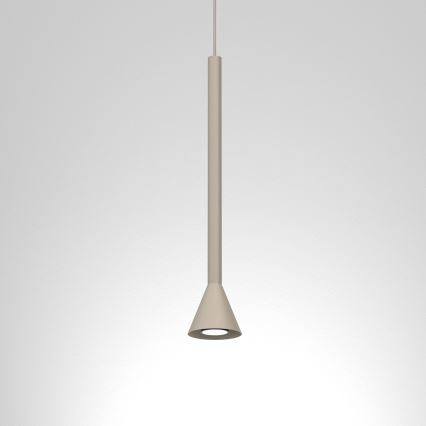 Suspension sur câble MAZZO 1xGU10/8W/230V beige