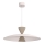 Suspension sur câble MISTIC 1xGX53/15W/230V crème