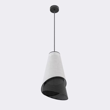 Suspension sur câble MODA 1xE27/15W/230V gris/noir