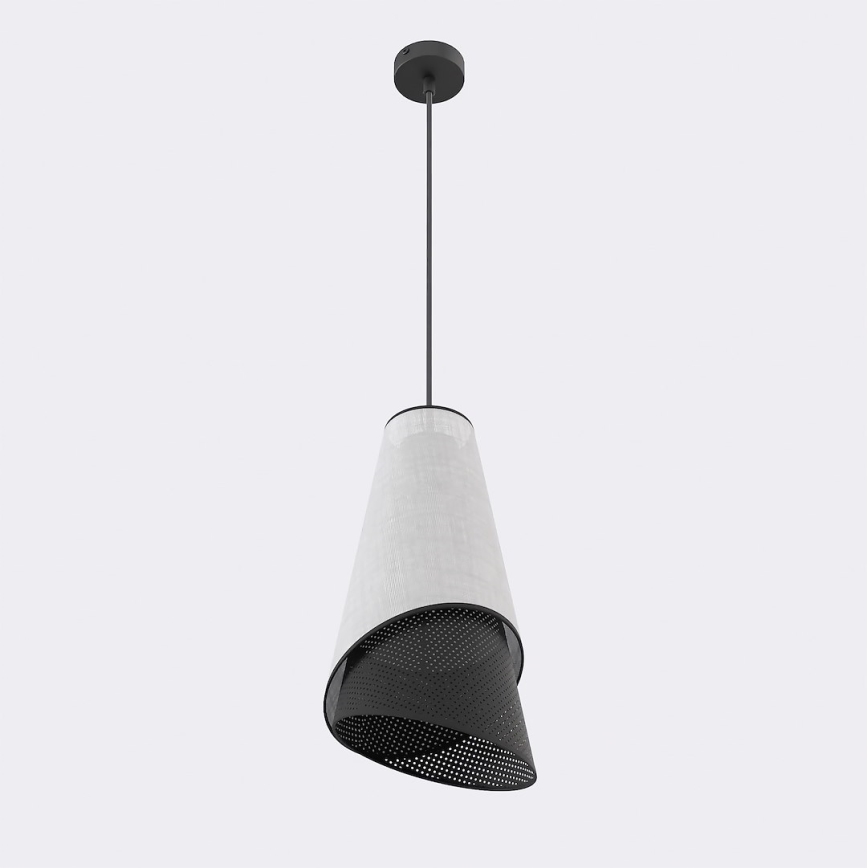 Suspension sur câble MODA 1xE27/15W/230V gris/noir