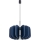 Suspension sur câble MULA 1xE27/15W/230V Ø 45 cm bleu