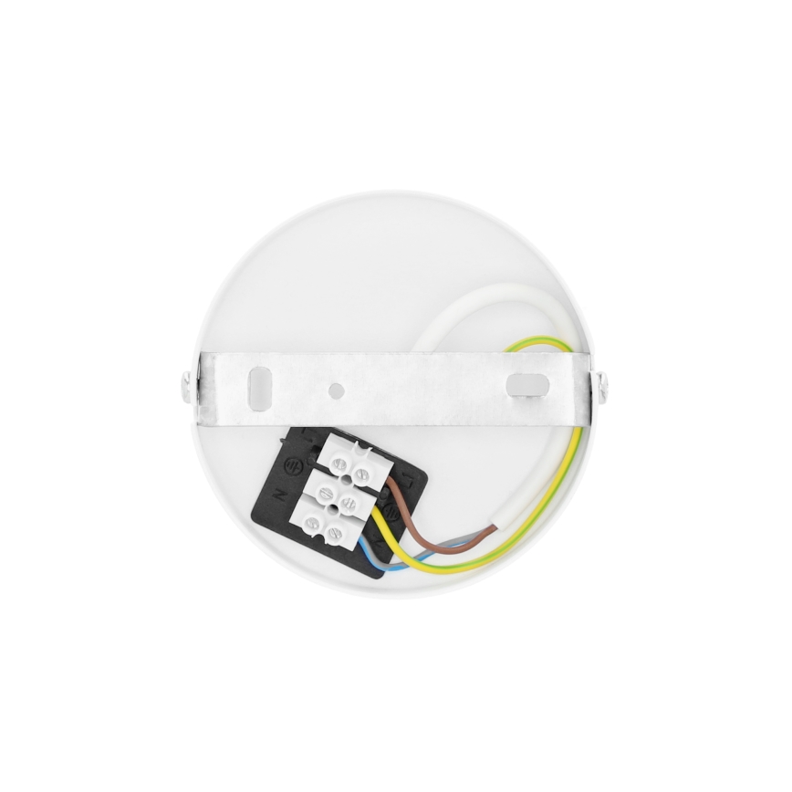 Suspension sur câble NATIA 1xE27/60W/230V blanc/marron