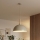 Suspension sur câble NAUTICA 1x douille GX53/12W/230V, beige