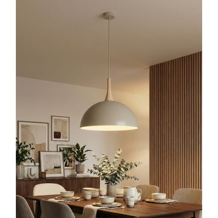Suspension sur câble NAUTICA 1x douille GX53/12W/230V, beige