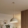 Suspension sur câble NAUTICA 1xGX53/12W/230V beige