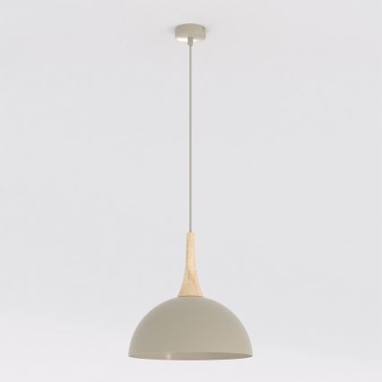 Suspension sur câble NAUTICA 1xGX53/12W/230V beige