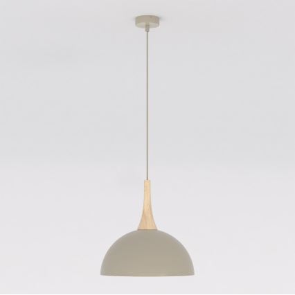 Suspension sur câble NAUTICA 1xGX53/12W/230V beige