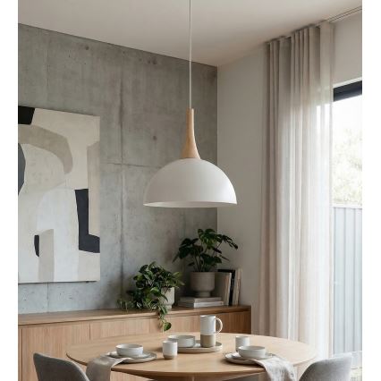 Suspension sur câble NAUTICA 1xGX53/12W/230V blanche