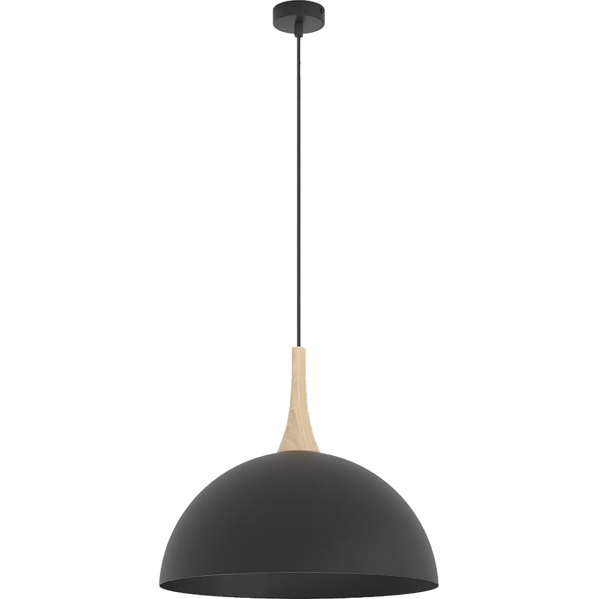 Suspension sur câble NAUTICA 1xGX53/12W/230V noire