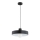 Suspension sur câble NEVERA 1xE27/15W/230V noire