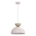 Suspension sur câble NEVIS 1xE27/15W/230V Ø 29 cm crème