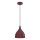 Suspension sur câble NOAK CLASSIC 1xE27/15W/230V bordeaux