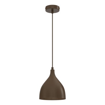 Suspension sur câble NOAK CLASSIC 1xE27/15W/230V marron