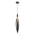 Suspension sur câble NORDIC 1xG9/5W/230V chrome noir