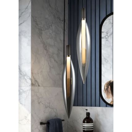 Suspension sur câble NORDIC 1xG9/5W/230V chrome noir