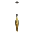 Suspension sur câble NORDIC 1xG9/5W/230V noir/doré