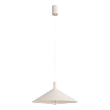 Suspension sur câble NOX 1xE27/15W/230V, crème