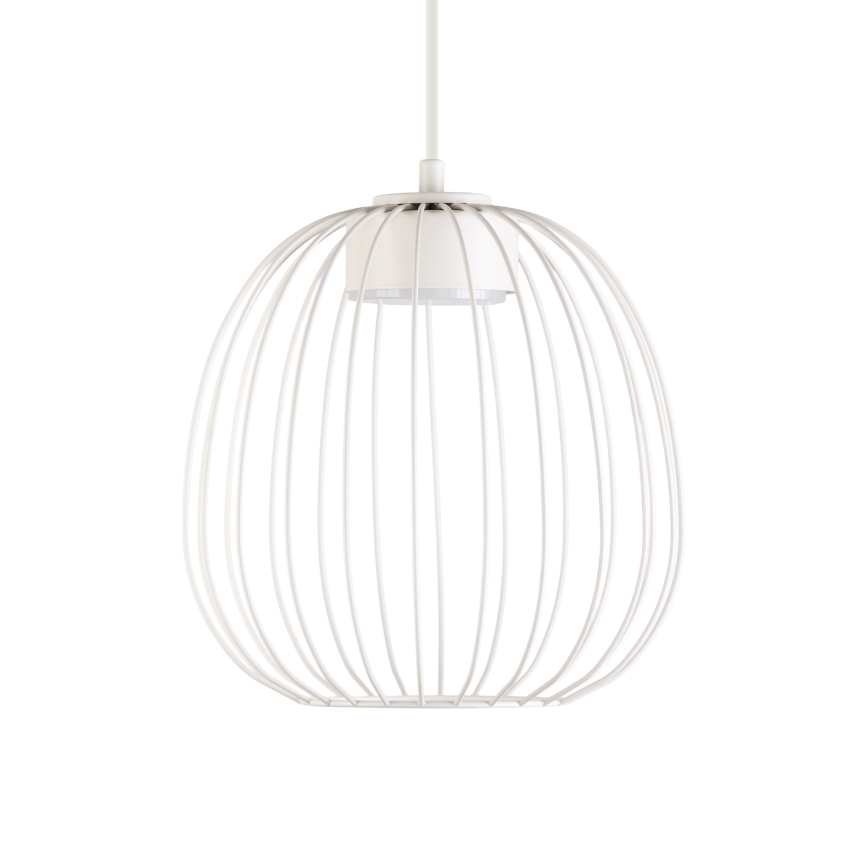 Suspension sur câble OVELLA 1xGX53/10W/230V Ø 25 cm crème