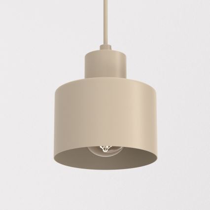 Suspension sur câble PARKLA 1xE27/15W/230V beige