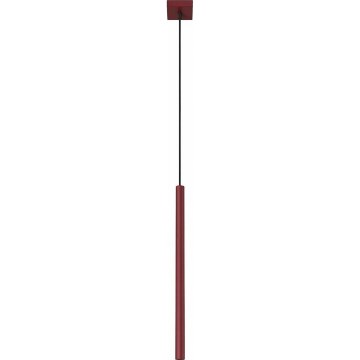 Suspension sur câble PASTELO 1xG9/8W/230V rouge