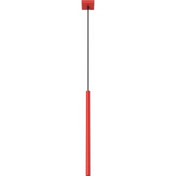 Suspension sur câble PASTELO 1xG9/8W/230V rouge