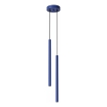 Suspension sur câble PASTELO 2xG9/8W/230V bleu