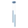 Suspension sur câble PASTELO 2xG9/8W/230V bleue