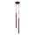 Suspension sur câble PASTELO 2xG9/8W/230V rouge
