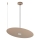 Suspension sur câble PIATTO 1xGX53/15W/230V diam. 45 cm beige