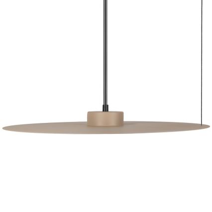 Suspension sur câble PIATTO 1xGX53/15W/230V diam. 45 cm beige