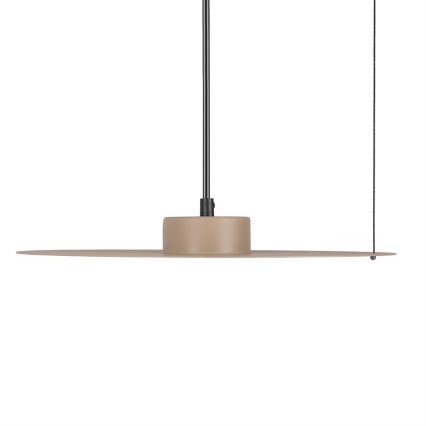 Suspension sur câble PIATTO 1xGX53/15W/230V, Ø 35 cm, beige