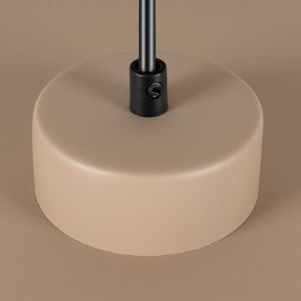 Suspension sur câble PIATTO 1xGX53/15W/230V, Ø 35 cm, beige