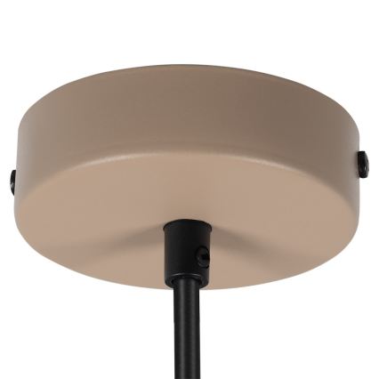 Suspension sur câble PIATTO 1xGX53/15W/230V, Ø 35 cm, beige